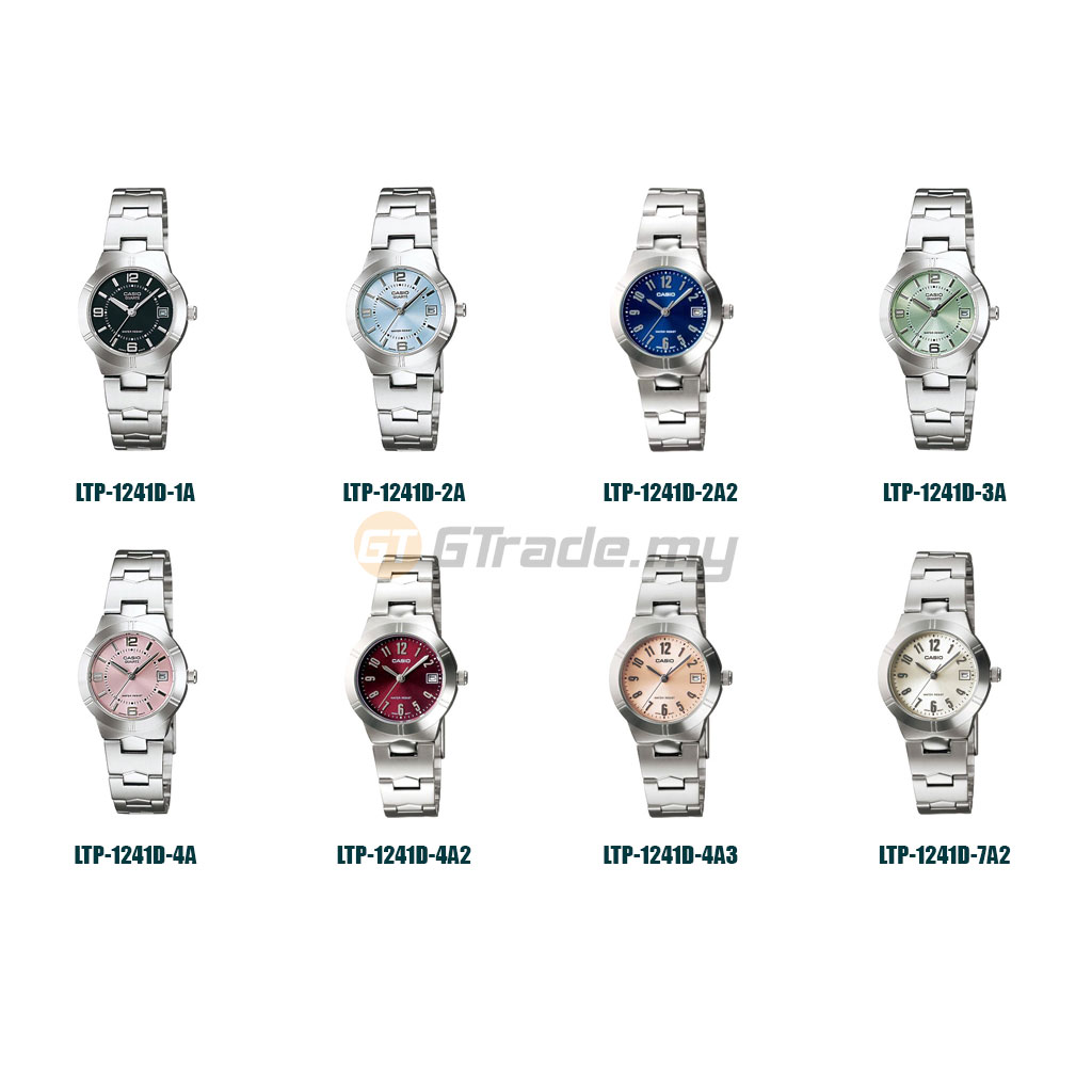 CASIO LADIES WOMEN ANALOG WATCH JAM CASIO ORI GADIS LTP1241D