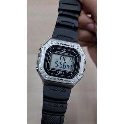 Casio Petak Silver W218HM