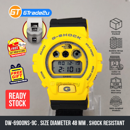 G-shock X North Face X Supreme Kuning